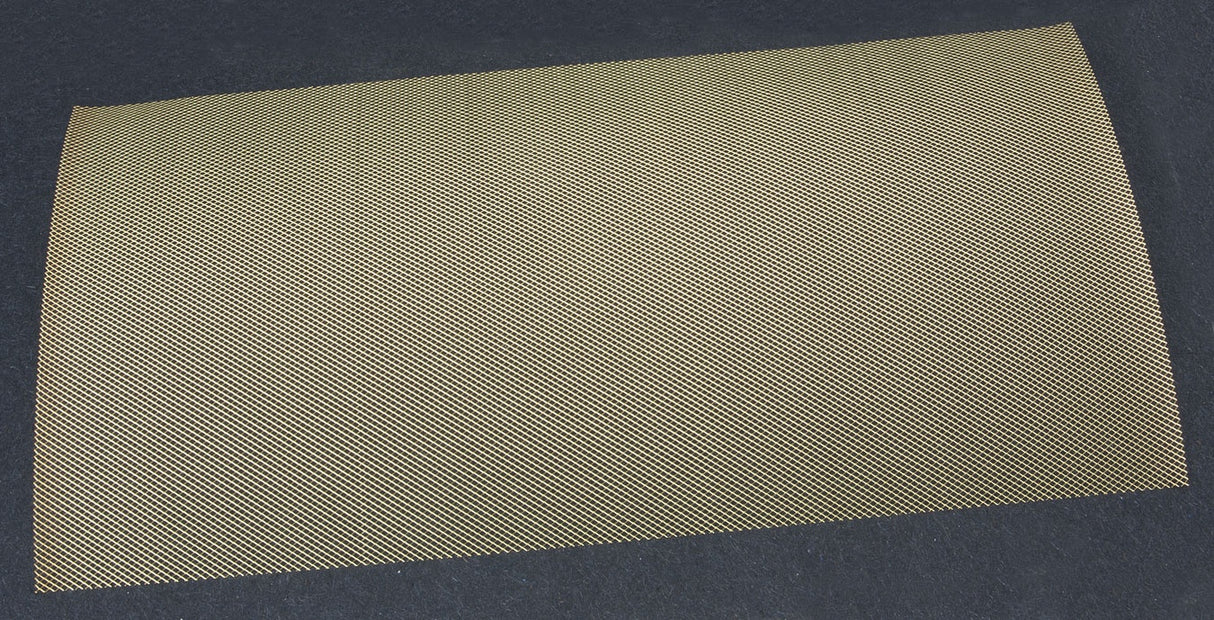Scale Scenics Micro-Mesh - 3 x 6 x .005" -- Brass