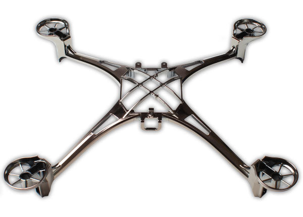 Traxxas 6623X Main frame (black chrome) / 1.6x5mm BCS (self-tapping) (4) - TRA6623X