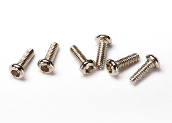 Traxxas 6643 Screws , 1.6x5mm button-head machine (Hex drive) (6) - TRA6643
