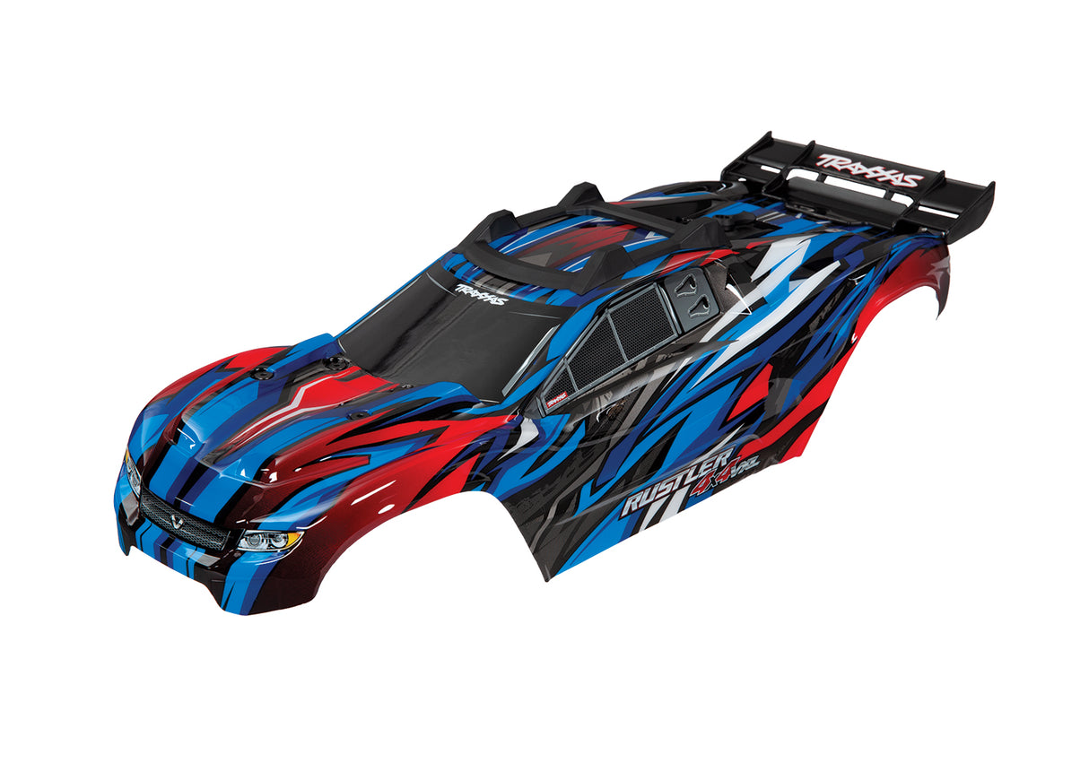 Traxxas 6717A RUSTLER 4X4 VXL Body  - Blue - TRA6717A