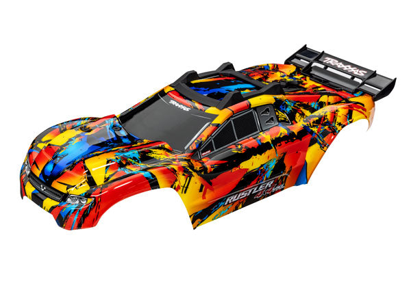 Traxxas 6718R Body RUSTLER 4X4 VXL SLR FLARE - TRA6718R