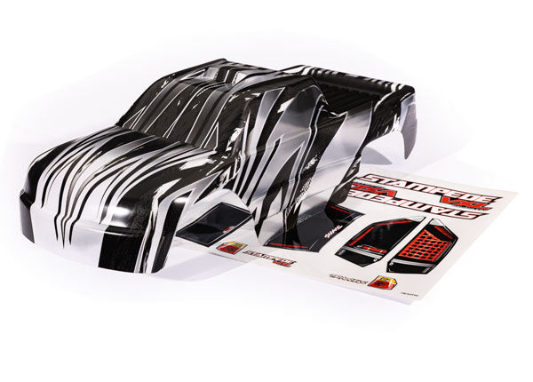 Traxxas 6729L Body, Stampede 4X4, ProGraphix (Graphics are printed, requires paint & final color application)/ Decal Sheet