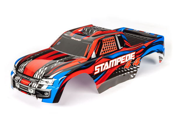 Traxxas 6729R Stampede 4x4, Body - Red - TRA6729R