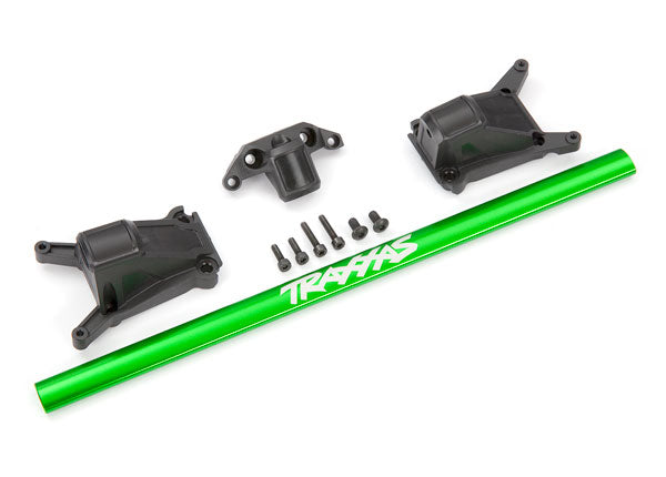 Traxxas 6730G Chassis Brace kit, Green (fits Rustler 4X4 or Slash 4X4 models equipped with Low-CG Chassis) - TRA6730G