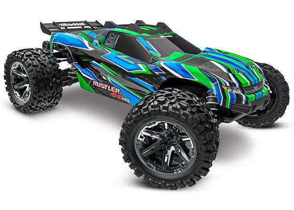 Traxxas 67376-4 Rustler 4X4 VXL HD - Green
