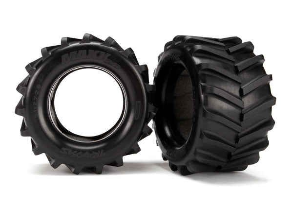 Traxxas 6770 Tires , Maxx 2.8' (2) / foam Inserts (2) - TRA6770