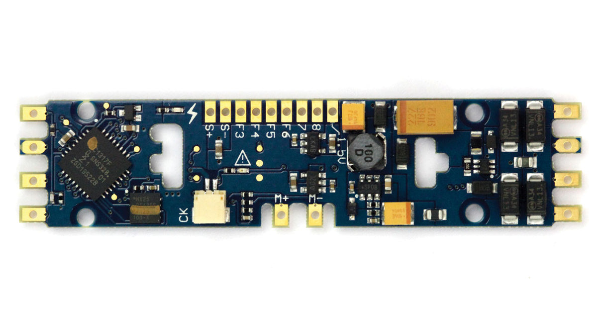 Soundtraxx 8-Function Sound and Control DCC Decoder with CurrentKeeper Plug - Tsunami2 -- GE Sounds - 678-885814