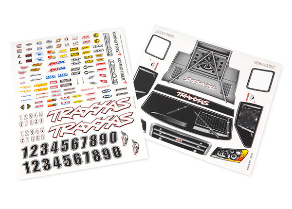 Traxxas 6813 Decal Sheet , Slash 4X4 - TRA6813