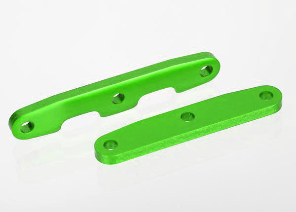 Traxxas 6823G Bulkhead tie bars, Front & Rear, aluminum (green-anodized) - TRA6823G