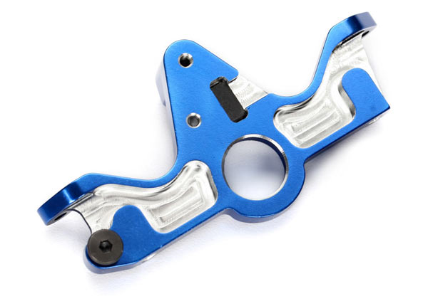 Traxxas 6860R Motor Mount, 6061-T6 aluminum (blue-anodized) - TRA6860R