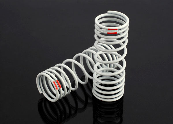 Traxxas 6861 Springs, Front (progressive, -20% Rate, orange) (2) - TRA6861