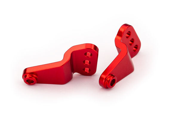 Traxxas 6920R Link Mount, Rear suspension, aluminum (red-anodized) (right & left)