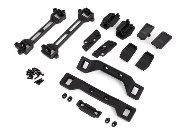 Traxxas 6928 Body conversion kit, Slash 4X4 (includes Front & Rear Body Mounts, Latches, Hardware) (for clipless Mounting)
