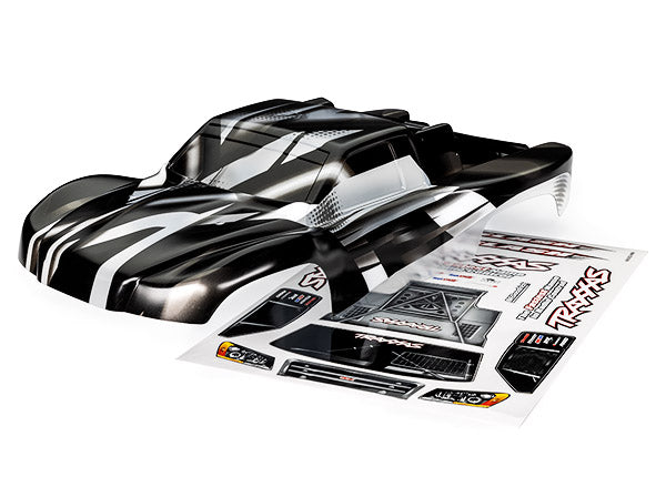 Traxxas 6928L Body, Slash 4X4, ProGraphix (Graphics are printed, requires paint & final color application)/ Decal Sheet