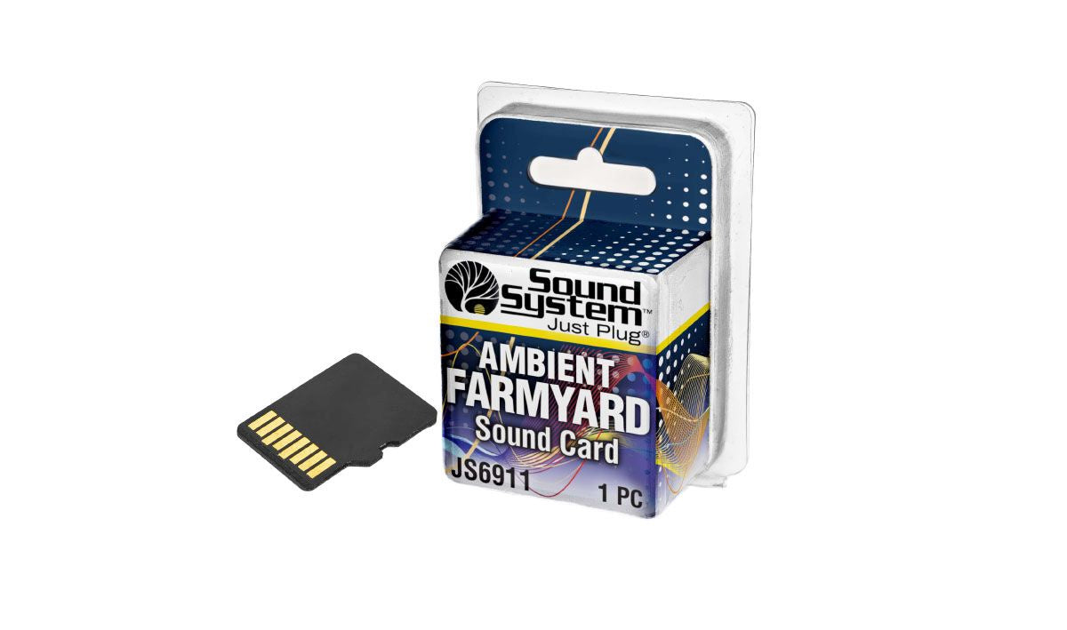 Woodland Scenics JP6911 Sound Card Ambient Farmyard