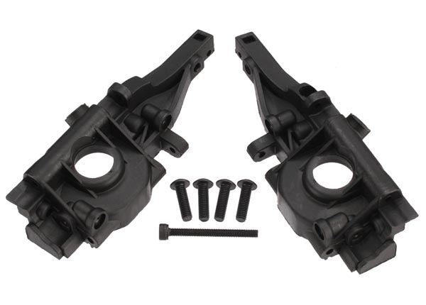 Traxxas 7029X Bulkhead, Rear (left & right halves)/ 3x10mm BCS (4) - TRA7029X