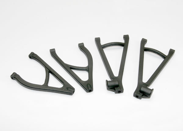 Traxxas 7132R Suspension arm set, Rear, extended Wheelbase (lengthens Wheelbase 10mm) (includes upper right & left and Lower right & left arms) - TRA7132R