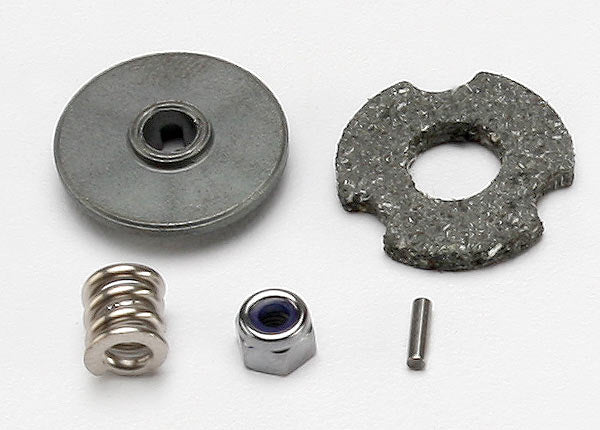 Traxxas 7152 Slipper clutch, Complete (includes slipper clutch hub, clutch pad, spring, 3.0mm NL, 1.5x6mm pin) - TRA7152