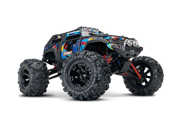 Traxxas 72054-5 (Brushed) Summit: 1/16-Scale 4WD Electric Extreme Terrain Monster Truck - TRA72054-5-RNR