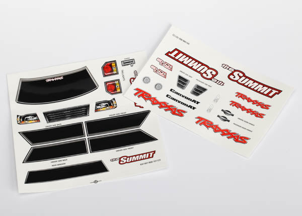 Traxxas 7214 DECAL 1/16 SUMMIT