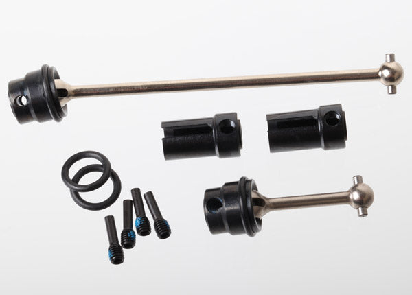 Traxxas 7250R Driveshafts, center (steel constant-velocity) Front (1), Rear (1) (fully assembled) - TRA7250R