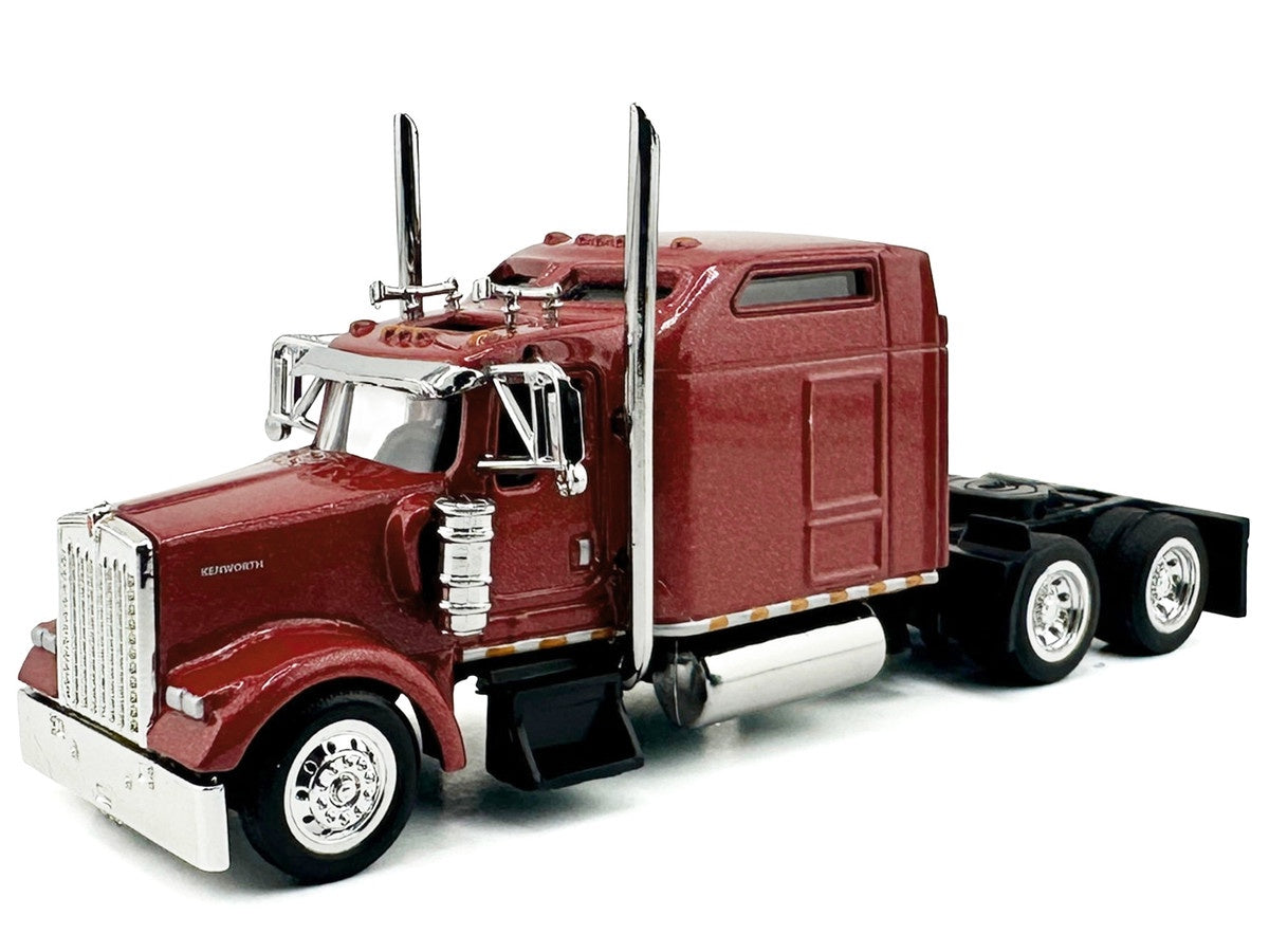 HO Logistics Replicas Kenworth W900 Sleeper Cab Tractor Only - Assembled -- Lime Green