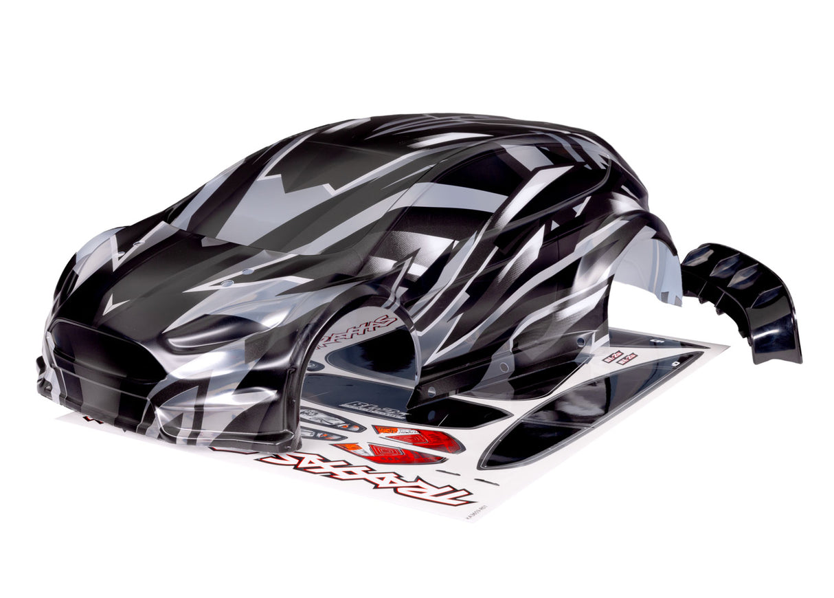 Traxxas 7418X Body FORD FIESTA ST RALLY PROGRAPHIX
