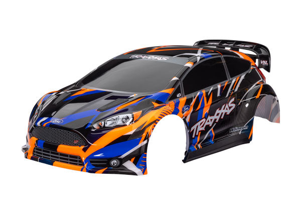 Traxxas 7427-ORNG Body FORD FIESTA ST RALLY VXL - Orange