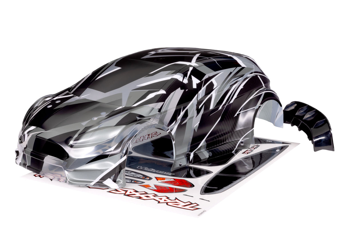 Traxxas 7427X Body FORD FIESTA ST RALLY VXL PROGRAPHIX