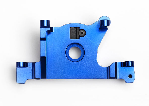 Traxxas 7460X Motor Mount, 6061-T6 aluminum (blue-anodized)