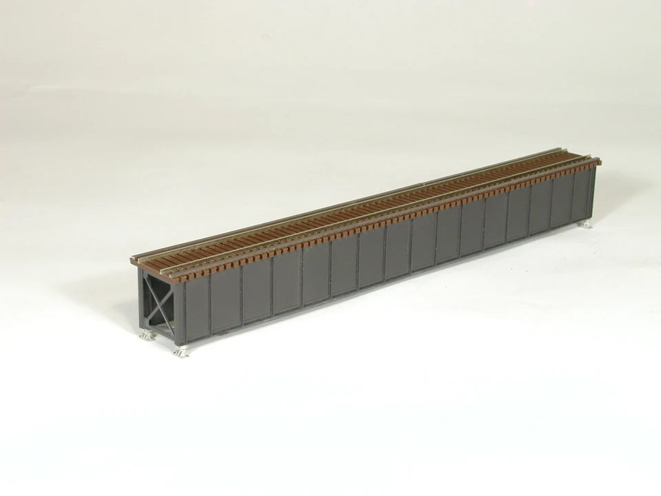 Micro Engineering 75-505 HO Deck-Girder Bridge w/Open Deck -- Kit - Length: 85' 25.9m