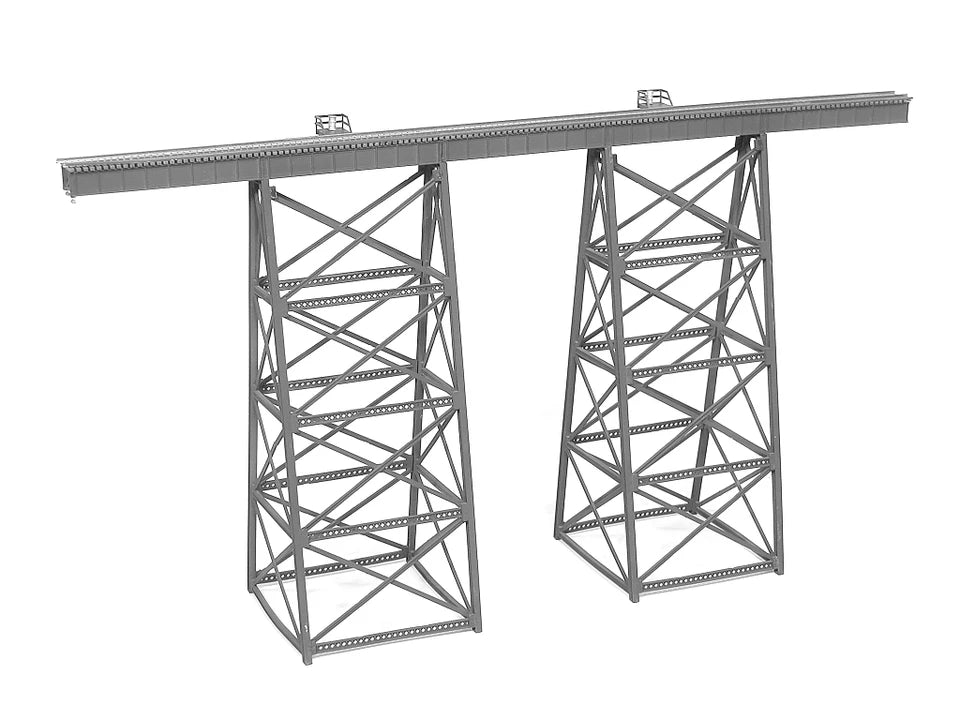 Micro Engineering 75-518 N Tall Steel Viaducts standard bridge, Scale 200'