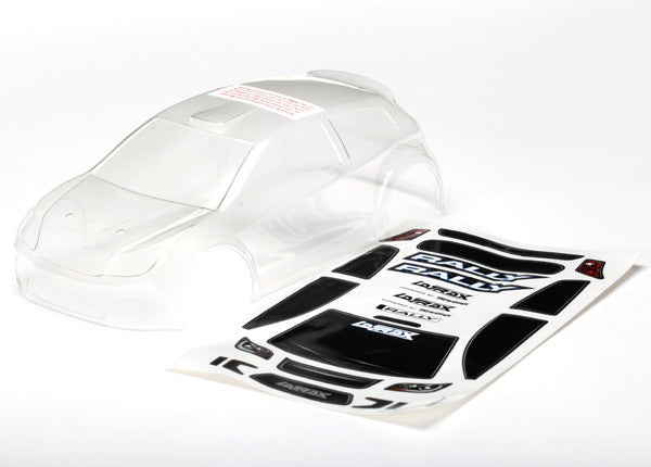 Traxxas 7511 Body, LaTrax‚ 1/18 Rally (Clear, requires painting)/ decals - TRA7511