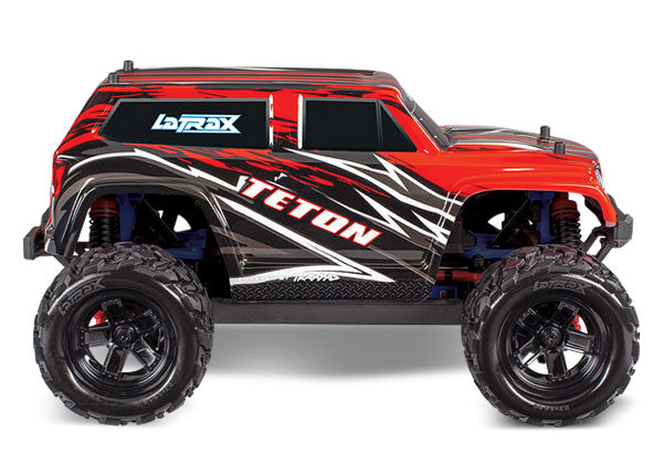 Traxxas 76054-5-REDX LaTrax Teton: 1/18 Scale 4WD Electric Monster Truck - TRA76054-5-REDX