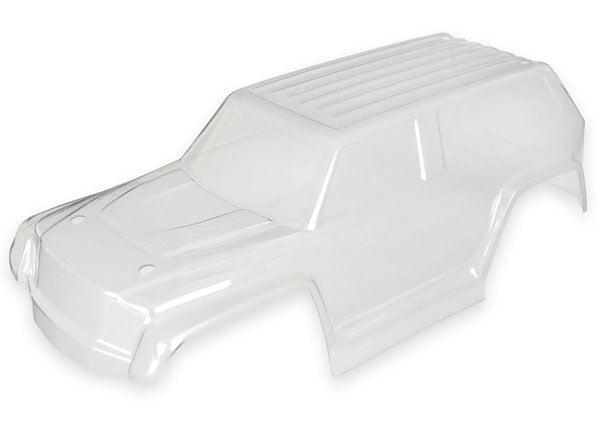 Traxxas 7611 Body, LaTrax 1/18 Teton, (Clear, requires painting)/ Decal Sheet