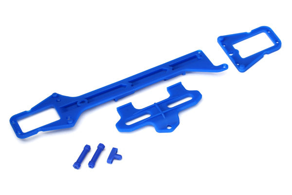Traxxas 7623 Upper Chassis (long)/ battery hold down - TRA7623