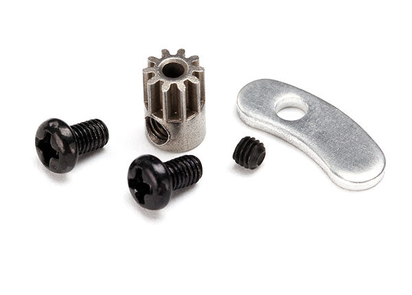 Traxxas 7645 Gear, 10-T pinion / set screw - TRA7645