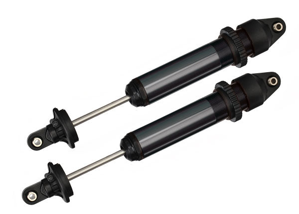 Traxxas 7761A Shocks, GTX, aluminum (black-anodized) (fully assembled w/o Springs) (2) - TRA7761A