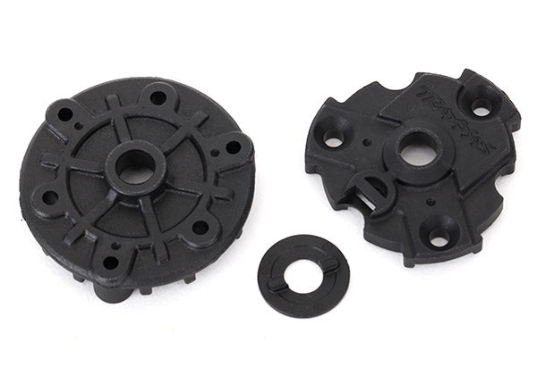 Traxxas 7793X Housing , cush drive (Front & Rear halves) - TRA7793X