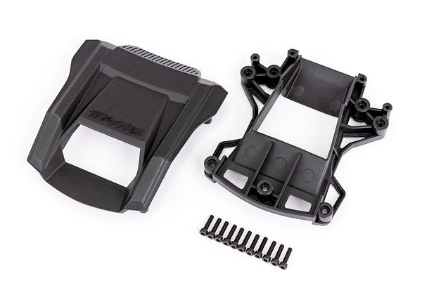 Traxxas 7814 Skid Pads (hood scoop)/ Mount/ 3x12mm CS (11) (attaches to #7812 Body) - TRA7814