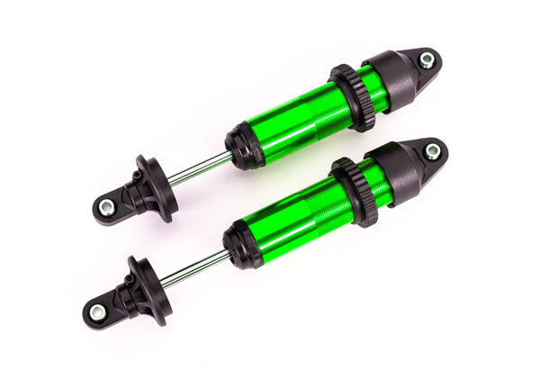 Traxxas 7861G Shocks, GTX, medium (aluminum, green-anodized) (fully assembled w/o Springs) (2) - TRA7861G