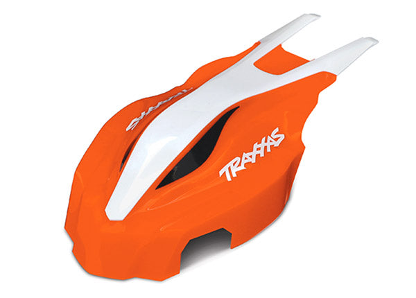 Traxxas 7915 Canopy , Front , orange / White , Aton - TRA7915