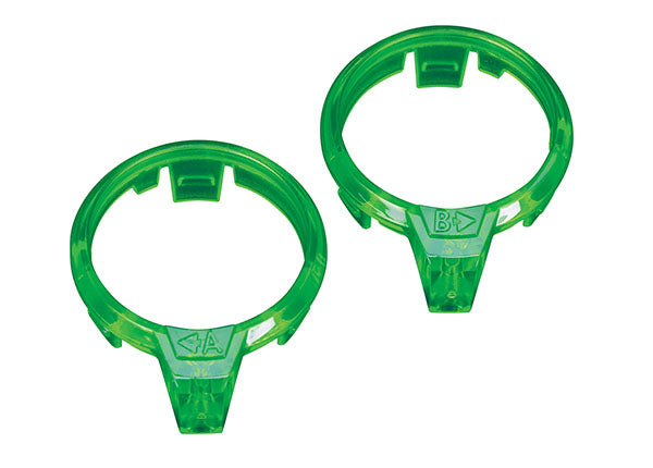 Traxxas 7964 LED lens , Motor , Green (left & right) - TRA7964