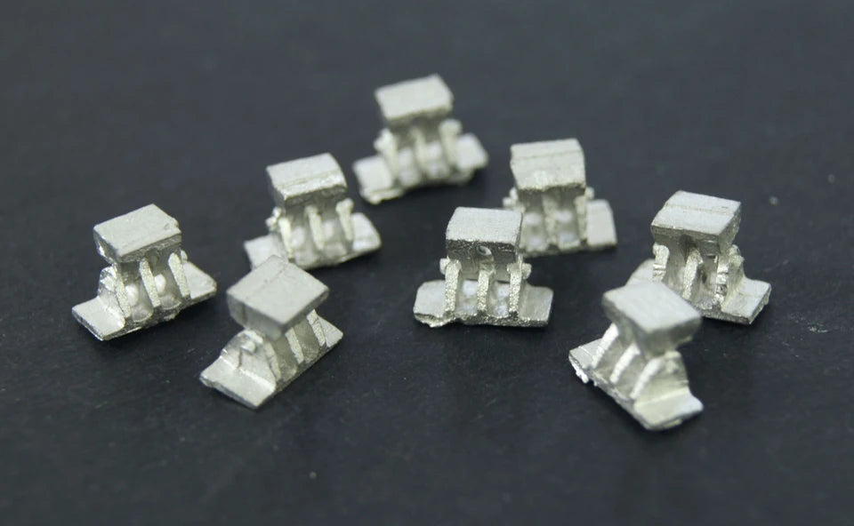 Micro Engineering 80-034 HO Bridge Shoes pkg(8)