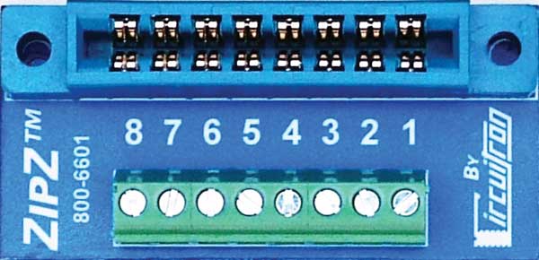 Circuitron ZipZ(TM) Solderless Connection System - Kit pkg(6) -- For Tortoise(TM) and SMAIL(TM) - 800-6606