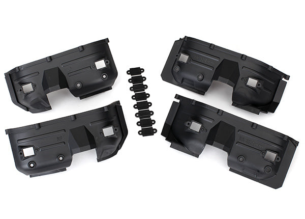 Traxxas 8018 Fenders, inner, Front & Rear (2 each)/ rock light covers (8) - TRA8018