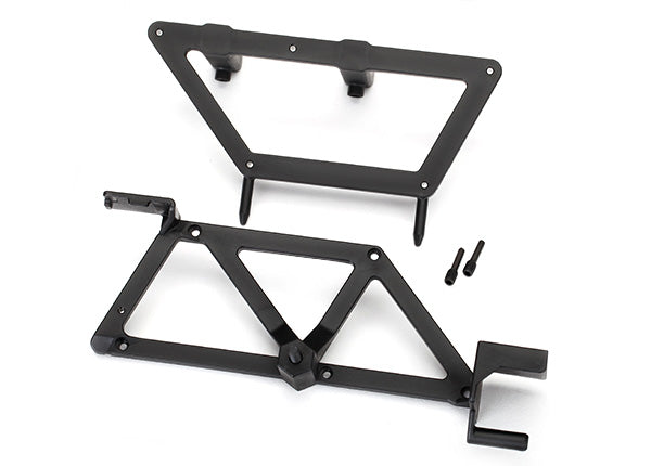 Traxxas 8021 Spare tire Mount/ Mounting bracket/ screw pins (2) - TRA8021