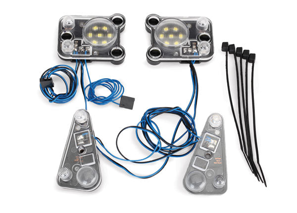 Traxxas 8027 LED headlight/tail light kit (fits #8011 Body, requires #8028 power supply) - TRA8027