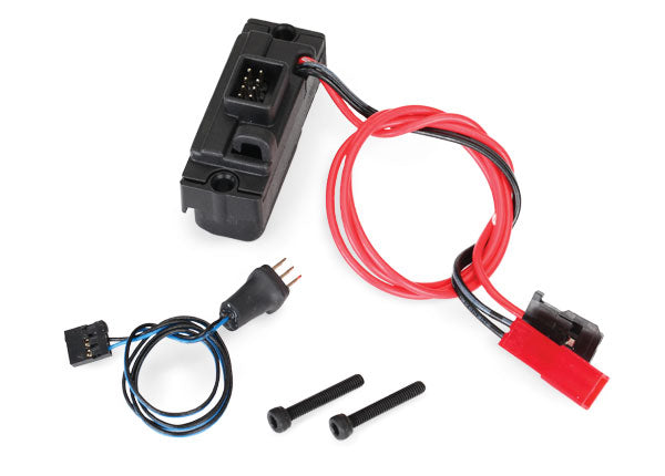 Traxxas 8028 LED lights , power supply (regulated , 3V , 0.5-amp) / 3-in-1 wire harness - TRA8028