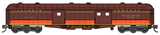 Wheels of Time N Scale Heavyweight 74-ft baggage-express cars - Illionis Central (IC) #771 arched; "Mag Loading" & #792 clerestory, 2-Pack